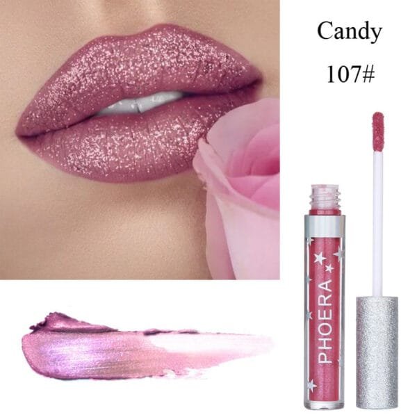 Shiny Liquid Lip Gloss - Diamond Shape - Image 9