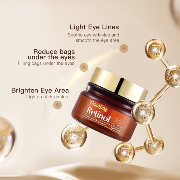 GUANJING Natural Skincare Retinol Eye Cream Vegan Organic . - Image 6