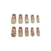 The Heart-shaped Nail Plates Are Light Dark Red - Image 5