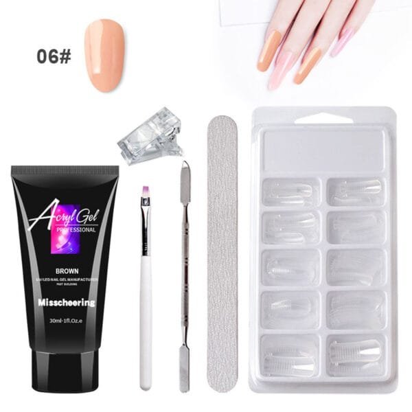 Quick Painless Extension Gel Nail Set - Image 9