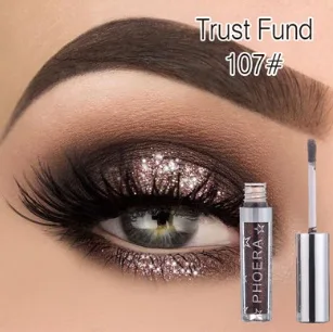 PHOERA Magnificent Metals Glitter and Glow Liquid Eyeshadow - Image 10