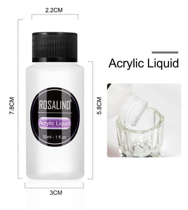 Acrylic Nail Kit: Powder, Liquid, Tools, Extensions & Carving. - Image 3
