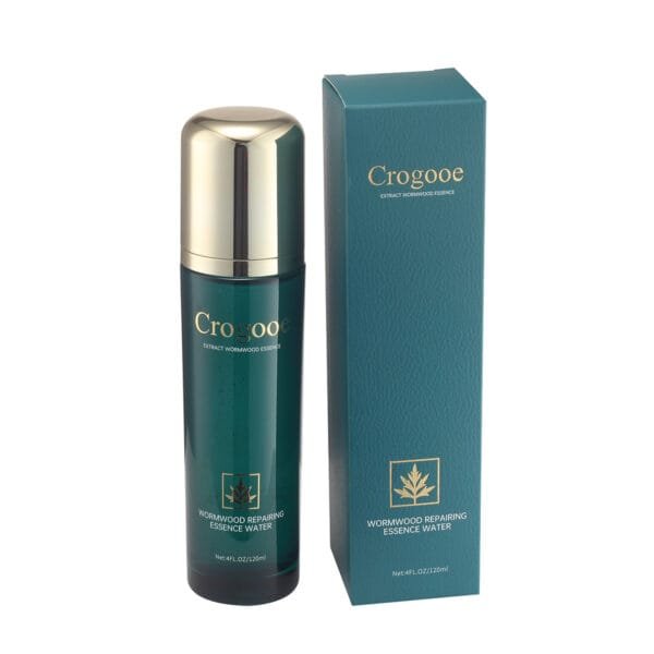 Crogooe Herbal Toner with 99% wormwood extract soothes, hydrates, fights acne, and repairs sensitive skin. - Image 4