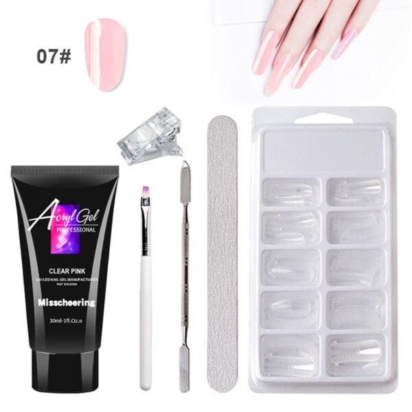 Quick Painless Extension Gel Nail Set - Image 5