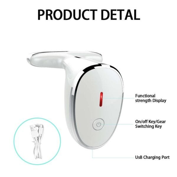 Red Light Therapy For Face, 7 Color LED Facial Light Therapy Wand.