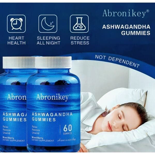 Ashwagandha 2000mg & Vitamin D2 Gummies . - Image 2