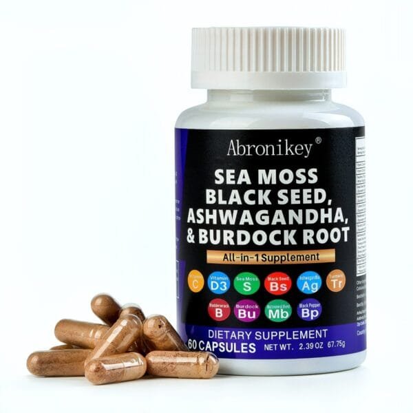 Abronikey Sea Moss Capsules – 60 Count - Image 4