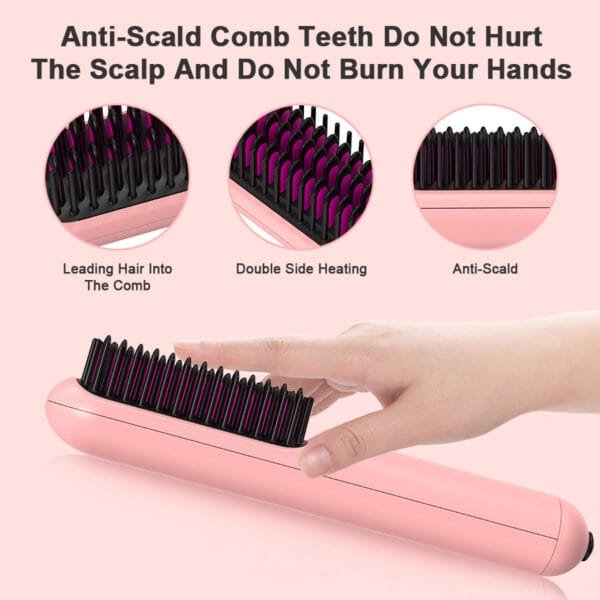 Powerful Ionic Hair Straightener Comb 160 180 200 - Image 5