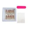 The Heart-shaped Nail Plates Are Light Dark Red - Image 9