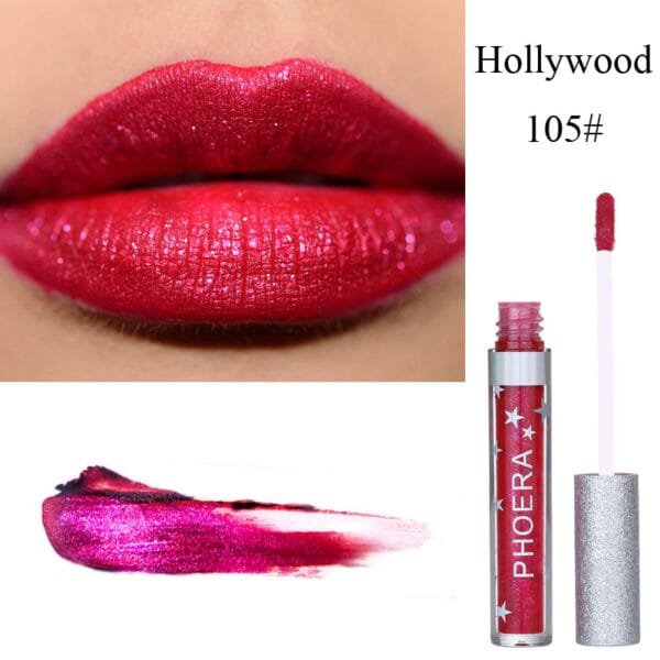 Shiny Liquid Lip Gloss - Diamond Shape - Image 2