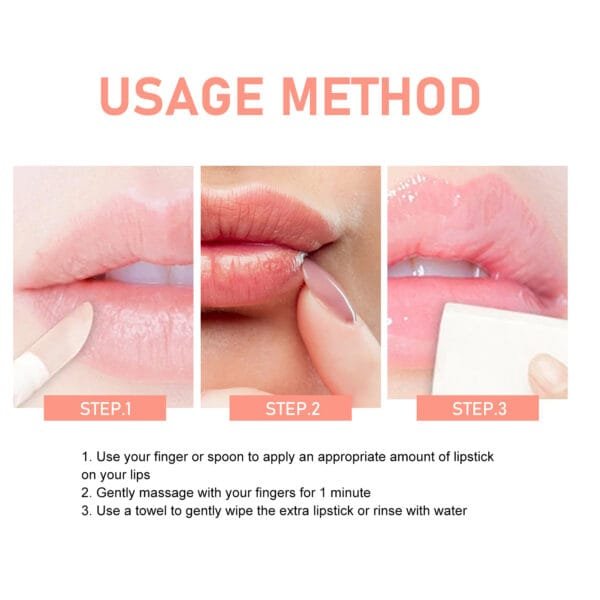 EELHOE Strawberry Lip Scrub - Image 5