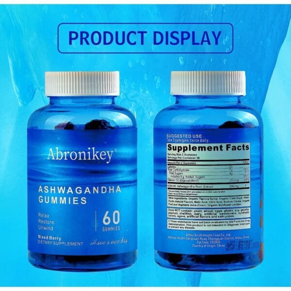 Ashwagandha 2000mg & Vitamin D2 Gummies . - Image 10