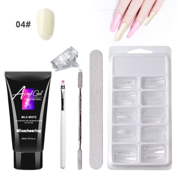 Quick Painless Extension Gel Nail Set - Image 7