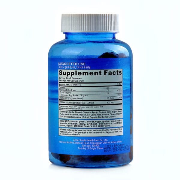 Ashwagandha 2000mg & Vitamin D2 Gummies . - Image 5