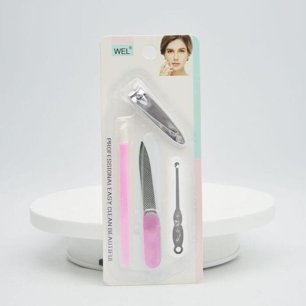 WEL-034 Eyebrow Trimming Knife Four-piece Tool - Image 4