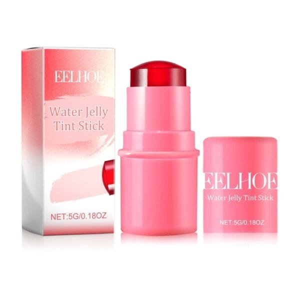 EELHOE Fruit Jelly Lip Gloss Stick: Adds vibrant color and brightens skin with easy application. - Image 3