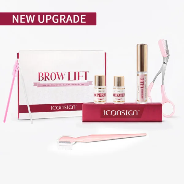 DIY Brow Lamination Kit: ICONSIGN Professional Home Beauty Tool for 45-60 Days.