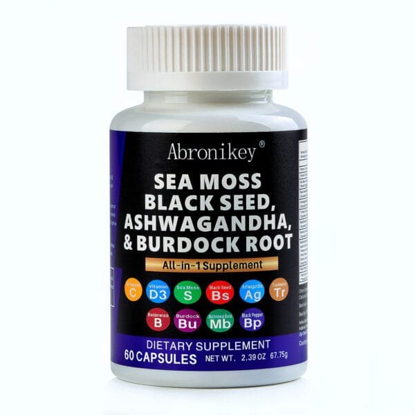 Abronikey Sea Moss Capsules – 60 Count - Image 6