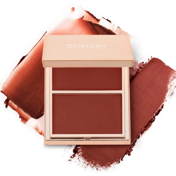 PHOFAY Double-Take Cream & Powder Blush Duo - Image 7