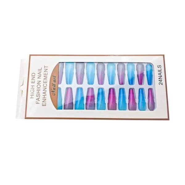 Gradient T-type Armor Nail Set (24 Pieces) - Image 8