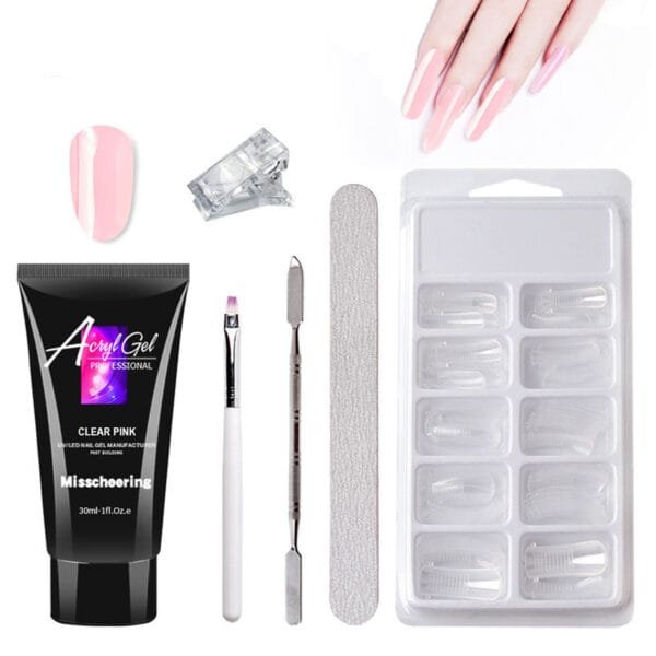 Quick Painless Extension Gel Nail Set