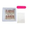 The Heart-shaped Nail Plates Are Light Dark Red - Image 8