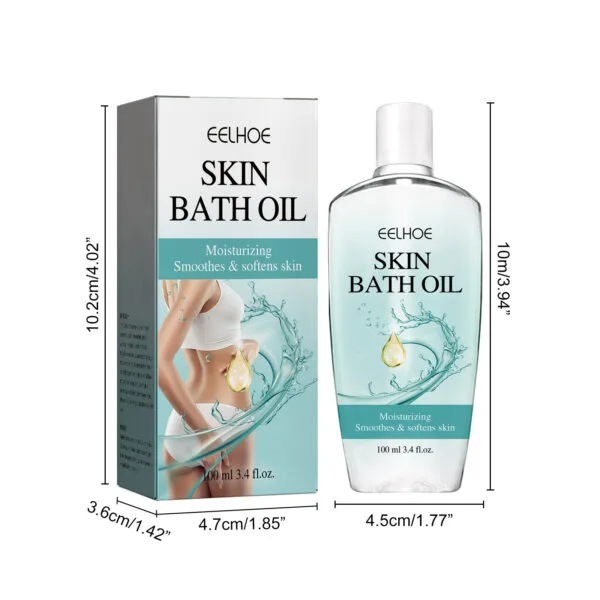 EELHOE Shower Oil Body Cleansing Repairing Skin Moisturizing Lubricating Skin Care Shower Oil - Image 3
