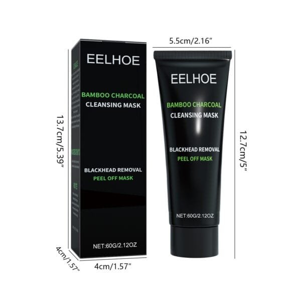 EELHOE Bamboo Charcoal Blackhead Removal Peel-Off Mask - Image 5