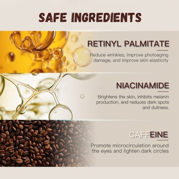 GUANJING Natural Skincare Retinol Eye Cream Vegan Organic . - Image 4