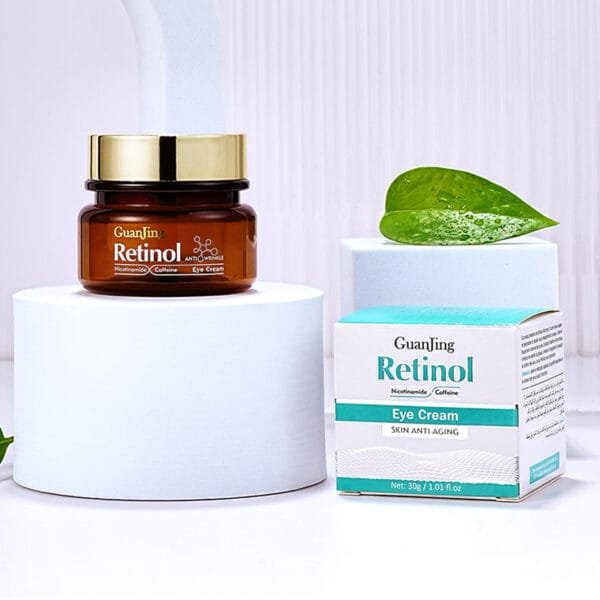 GUANJING Natural Skincare Retinol Eye Cream Vegan Organic .