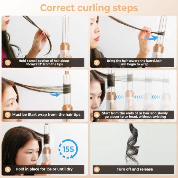 Strong High-Speed Hair Dryer Styling Brush 7-in-1 - Image 7