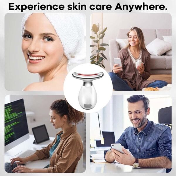 Red Light Therapy For Face, 7 Color LED Facial Light Therapy Wand. - Image 2