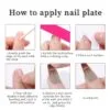 The Heart-shaped Nail Plates Are Light Dark Red - Image 6