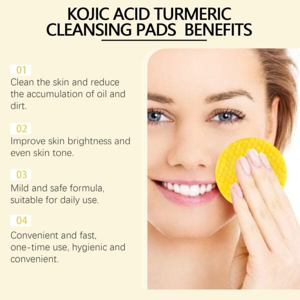 HOYGI Turmeric Tricarbonate  Cleansing Pad - Image 5