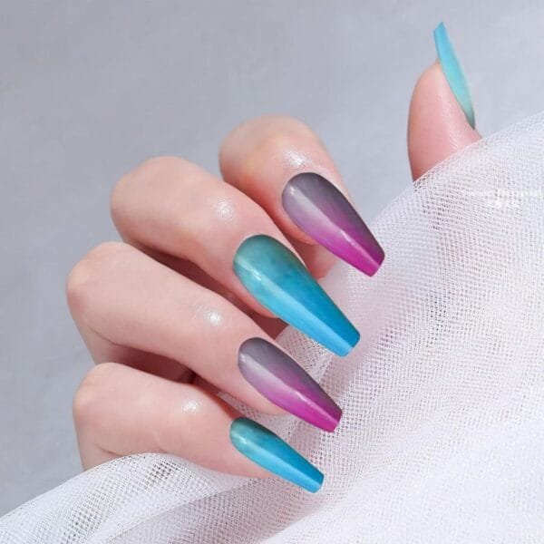 Gradient T-type Armor Nail Set (24 Pieces) - Image 2