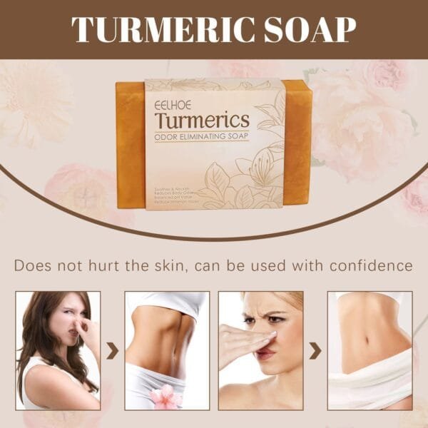 EELHOE Turmeric Cleansing Soap - Image 2