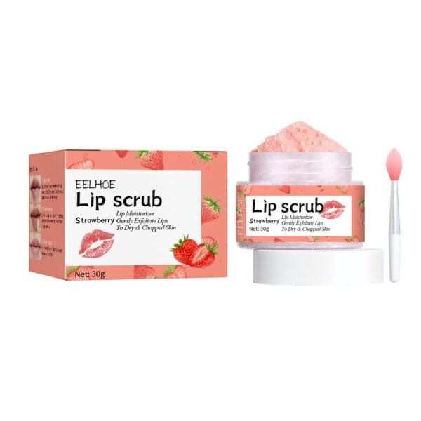 EELHOE Strawberry Lip Scrub - Image 2