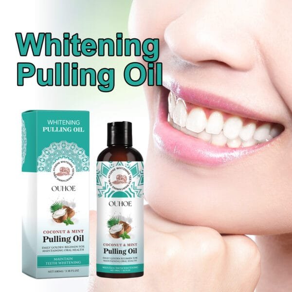 Coconut Oil Mouthwash,Eliminates odor, stains, and freshens breath for effective oral care. - Image 8