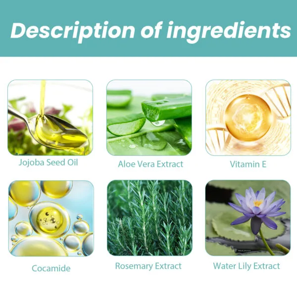 EELHOE Shower Oil Body Cleansing Repairing Skin Moisturizing Lubricating Skin Care Shower Oil - Image 2