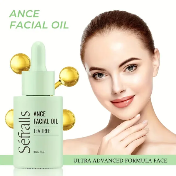 Sefralls Tea Tree Facial Oil Desalinates Acne Marks.