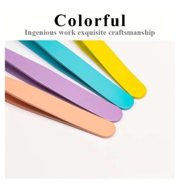 Powerful Brow Tweezers , Stainless Steel Precision 4 - Image 5