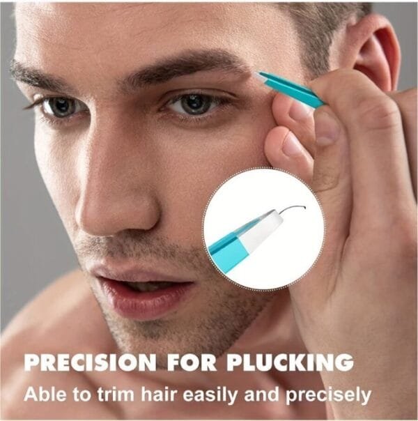 Powerful Brow Tweezers , Stainless Steel Precision 4 - Image 4