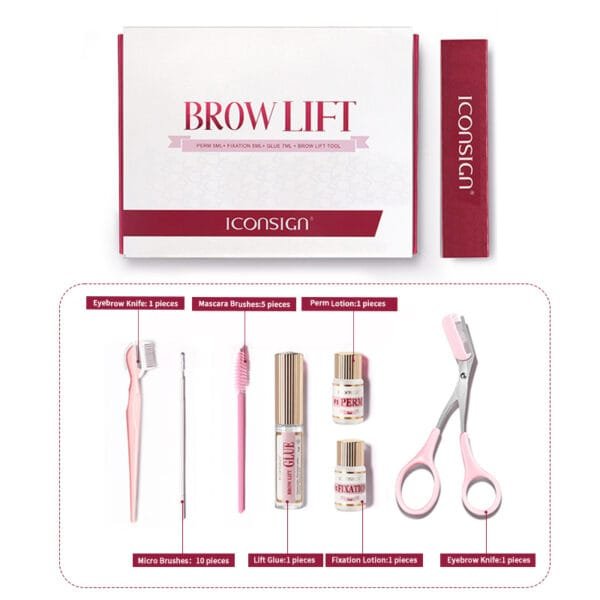 DIY Brow Lamination Kit: ICONSIGN Professional Home Beauty Tool for 45-60 Days. - Image 6
