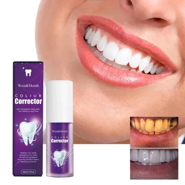 West&Month Purple Whitening Toothpaste