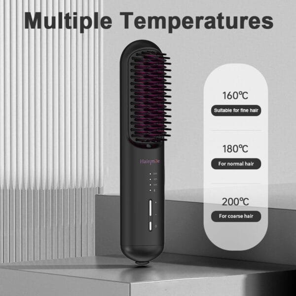 Powerful Ionic Hair Straightener Comb 160 180 200 - Image 6