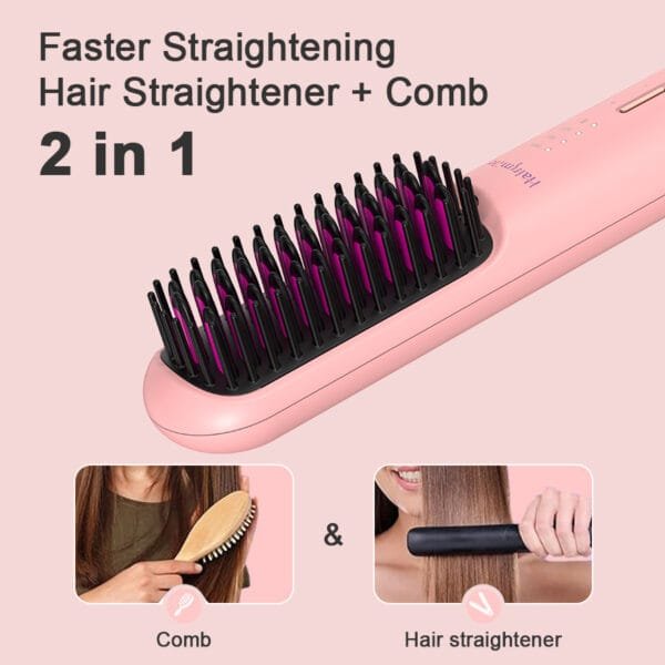 Powerful Ionic Hair Straightener Comb 160 180 200 - Image 2