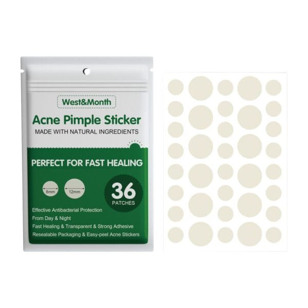 West&Month Acne Pimple Sticker