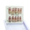 The Heart-shaped Nail Plates Are Light Dark Red - Image 10