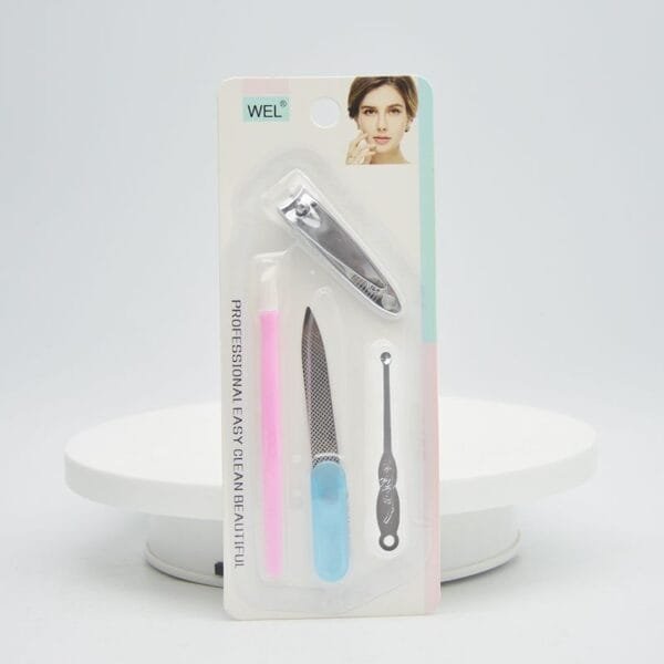 WEL-034 Eyebrow Trimming Knife Four-piece Tool - Image 2