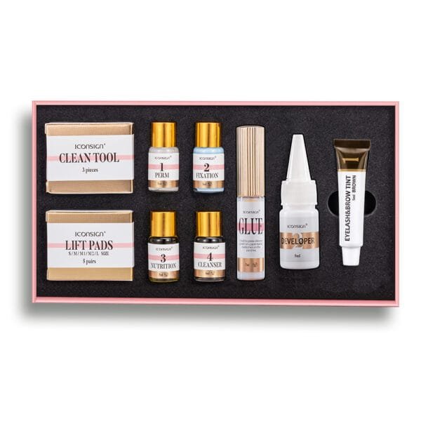 ICONSIGN Lash & Brow Lift Kit – Perm & Dye Tint Set - Image 3